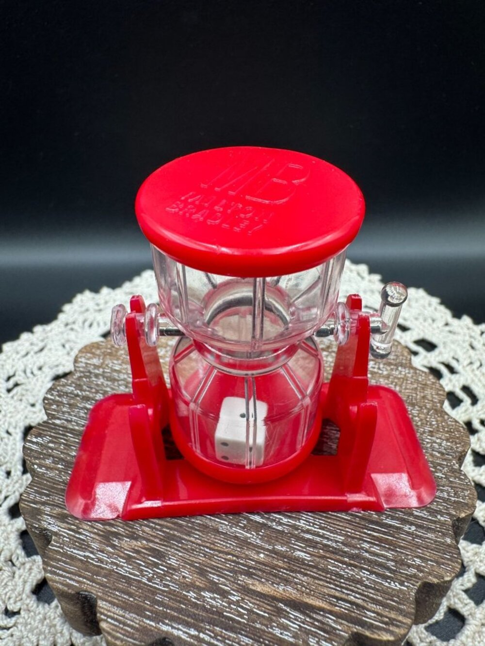 1960 Milton Bradley Video Village Dice Cage Game Part